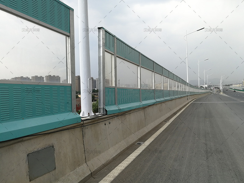石家庄西柏坡高速公路声屏障案例